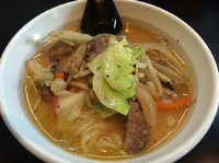 「味噌ラーメン  小盛り  クーポンで450円」@手打ちラーメン 月ヶ瀬支店の写真