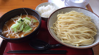 「味噌生姜つけ麺大」@優勝軒 鶴ヶ島店の写真