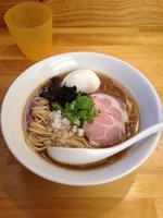 「中華そば　煮干醤油」@煮干中華ソバ イチカワの写真