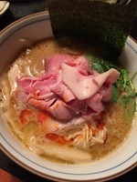 「【ゲリラ限定】こってり中華そば￥750」@中華そば 四つ葉の写真