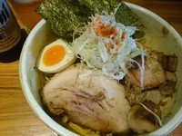 「【限定】カレー汁なし（中）￥730＋豚増し￥150＋ビール」@汁なし破顔の写真