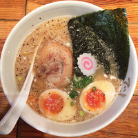 「煮干し 味玉入り」@でびっと 桜新町サザエさん通り店の写真