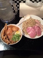 「コンデンス煮干しつけ麺」@666の写真