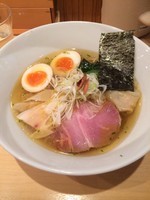 「特製塩そば細麺」@饗 くろ㐂の写真