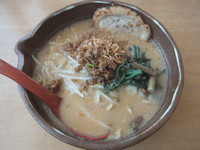 「信州味噌ラーメン670円(クーポンでチャーシュー1枚無料)」@麺場 龍吟の写真