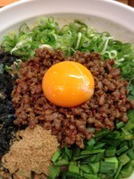 「台湾混ぜそば 大盛」@麺屋 こころ 大岡山本店の写真