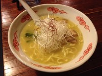 「鶏白湯らーめん(大盛)¥940」@麺・酒処 ぶらりの写真