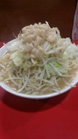 「ラーメン小 全マシ」@麺屋 鳳の写真