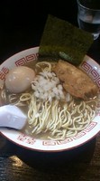 「中華ソバ 690円   味玉  100円」@中華ソバ 伊吹の写真