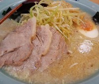「ネギちゃーしゅーめん　中」@ラーメン青木亭 野田店の写真