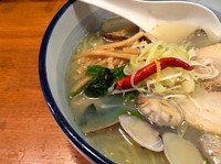 「あさりらーめん」@俺流塩らーめん 渋谷本店の写真