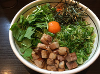 「キミスタ（大盛）」@濃厚担々麺 はなび 蟹江店の写真