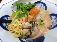 「かきちゃんぽん　みそ（961円）」@リンガーハット ファッションクルーズひたちなか店の写真