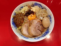 「特製まぜそば極　全増し」@ジャンプの写真