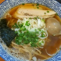 「芳醇煮干そば（醤油）７６０円＋味玉」@麺や 燦虎の写真