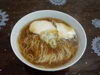 「醤油ラーメン」@嘉瀬のラーメン屋の写真