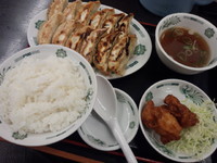 「Ｗ餃子定食620円」@日高屋 赤羽東口店の写真