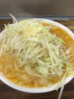 「みそキムチ 麺少なめ ニンニク少し 950円」@のスた 凛本店の写真