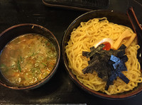 「つけ麺（大盛り、温）」@つじのやの写真