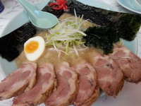 「こってりチャーシュー(並盛・180g)1,000円」@ラーメンショップ 安中店の写真