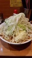 「大ラーメン 辛いやつ ニンニク」@ラーメン二郎 八王子野猿街道店2の写真