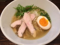 「とり塩そば（７５０円）」@麺や 蒼 AOIの写真