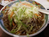 「ランチ１番・ラーメン＆餃子（６００円）」@你好 恵盛の写真