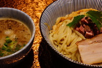 「ラム豚骨つけめん」@自家製麺 MENSHO TOKYOの写真