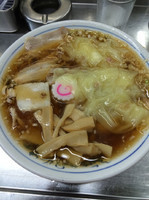 「ワンタンメン600円」@中華そば みたかの写真