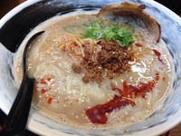 「担々豚骨らーめん  ¥800」@らーめん ど真ん中の写真