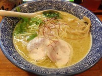 「濃厚鶏白湯ラーメン」@濃厚鶏白湯らーめん 麺屋一楽の写真