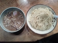 「濃厚つけ麺中＋味玉」@銀座 朧月の写真