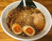 「ラーメン＋味玉（￥600＋￥100）」@元祖敏々亭 びんびんの写真