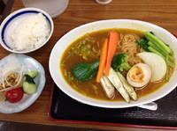 「カレーらぁめん」@らぁめん 宝の写真