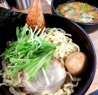 「味玉味噌つけ麺(980円）」@げんまん 鶴見西口店の写真