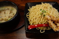 「濃厚強火炊きつけめん＋大盛」@鶏と魚だしのつけめん哲 御徒町店の写真