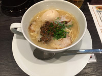 「名古屋 深味噌+味玉」@名古屋八麺山の写真