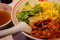 「中本風まぜそば（限定）」@蒙古タンメン 中本 御徒町店の写真