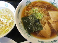 「ネギ中華そば　「500円」」@日高屋 南越谷店の写真