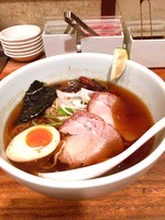 「秋薫る中華そば850円」@博多一風堂 五反田店の写真