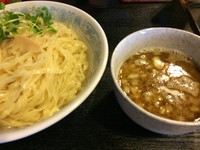 「つけそば塩 大盛 味玉」@中華そばつけそば 千思萬考の写真