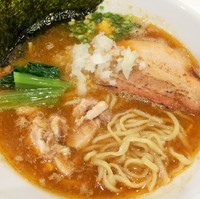 「濃厚海老そば900円」@海老・特濃煮干そば まるはの写真