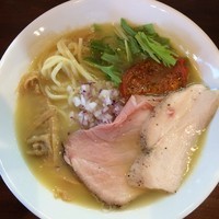 「鶏白湯(しお)￥800円」@麺屋 京介の写真