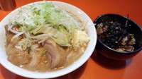 「ラーメン豚入り+豚券+豚めし」@ちばからの写真