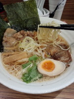 「極　横綱正油らーめん1,000円」@東京とんこつ ましこ亭 竹ノ塚駅前店の写真