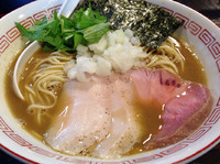 「濃厚  鶏白湯煮干しラーメン＋替玉」@らぁめん小池の写真