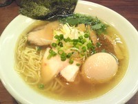 「味玉追い鶏節ラーメン￥830」@Trigo(トリーゴ)の写真