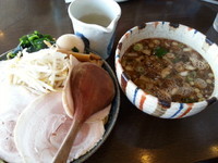 「【醤油チャーシューつけ麺(中盛・2玉・320g)1,250円」@麺や 和の写真