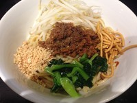 「汁なし担々麺：850円」@自家製麺ほうきぼし 神田店の写真