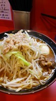 「辛いラーメン（アブラ）➕とろ～り半熟味玉」@麺屋 桐龍の写真